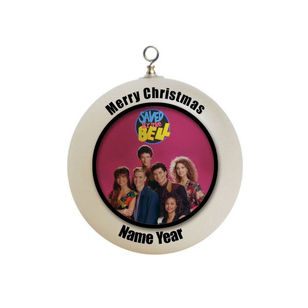 Personalized  Saved By the Bell  Christmas  Ornament 1
