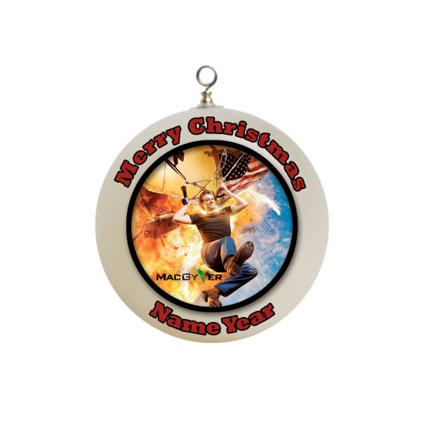 Personalized macgyver Christmas Ornament Custom Gift #1