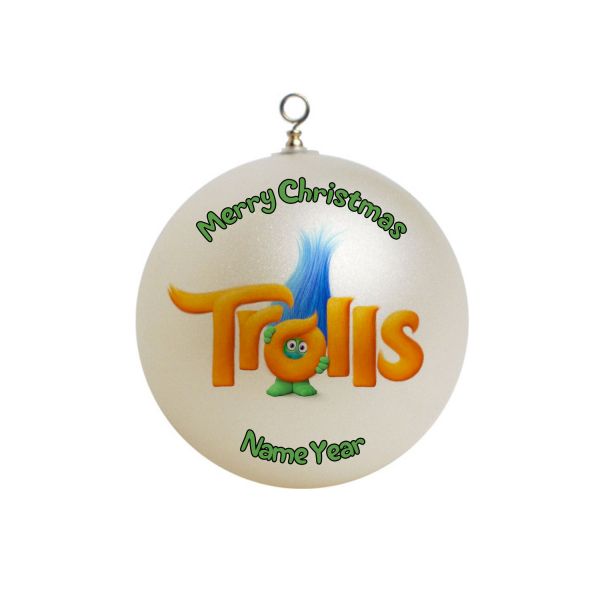 Personalized The Troll Movie x-mas Ornament 1