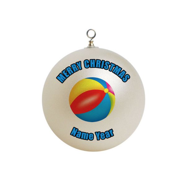 Personalized Cartoon Ball Ornament 1