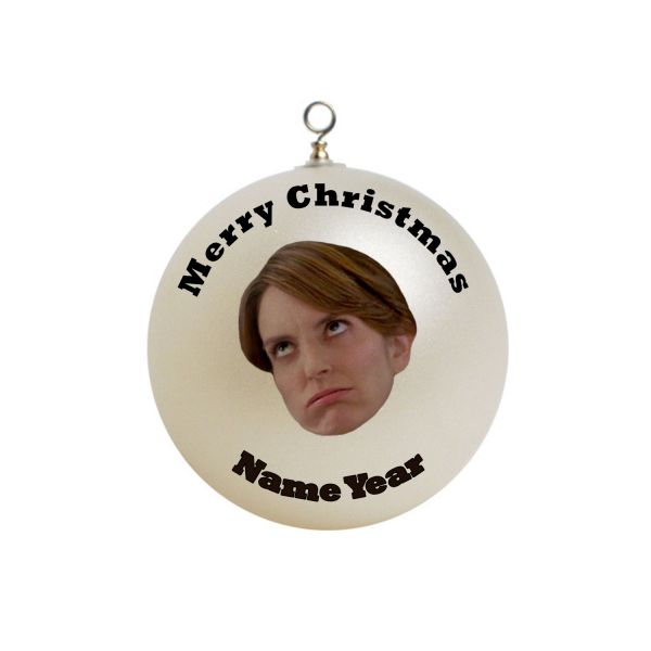 Personalized Liz Lemon Christmas Ornament Custom Gift # 1