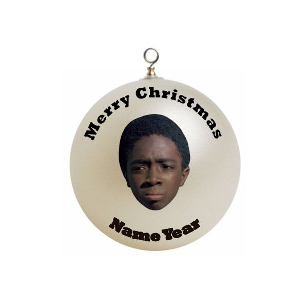 Personalized Lucas Sinclair Stranger Things Christmas Ornament Custom Gift # 1