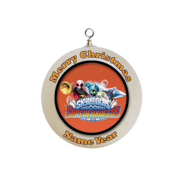 Personalized  skylander superchargers Christmas Ornament Custom Gift  #1