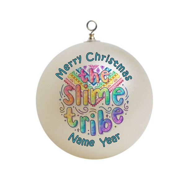 Personalized Slime Tribe Ornament 1