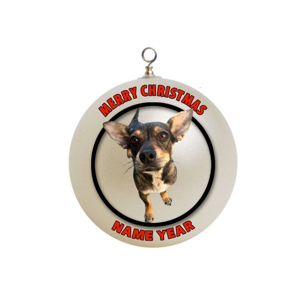 Personalized Dog Christmas Ornament Custom Gift #1