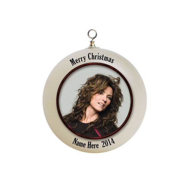 Personalized Shania Twain Christmas Ornament Custom Gift #1
