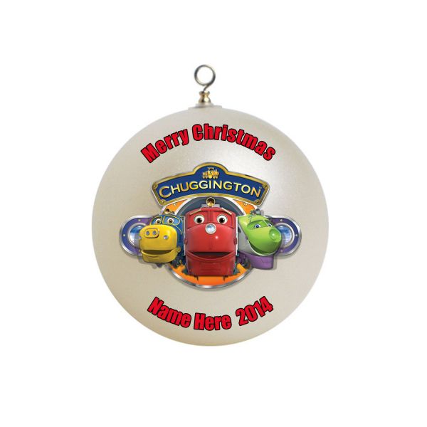 Personalized Chuggington Christmas Ornament Custom Gift #1