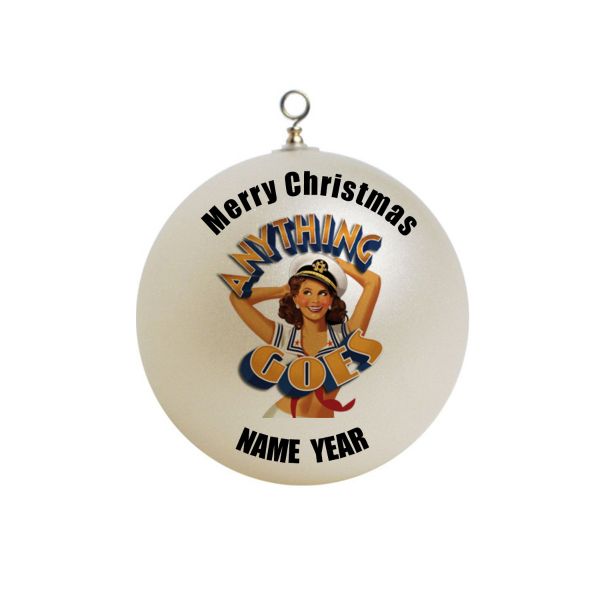Personalized Anything Goes Musical Christmas Ornament 1