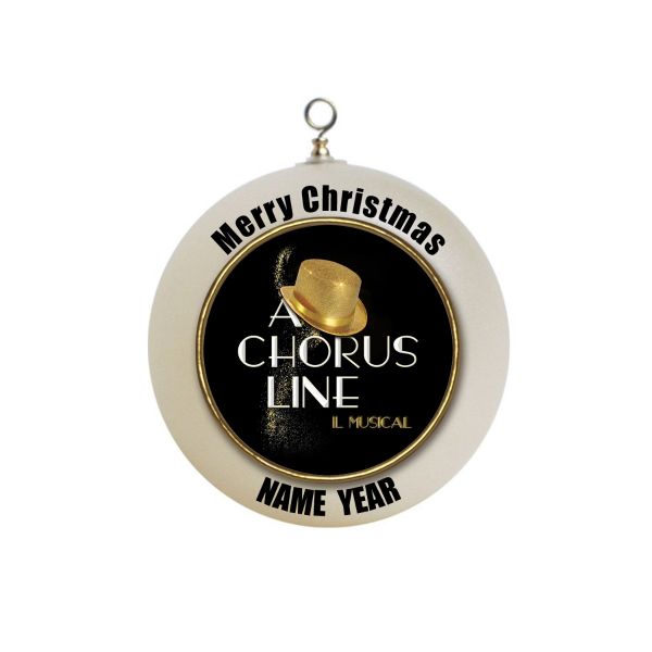 Personalized A Chorus Line Musical Ornament 1