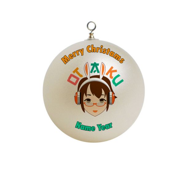 Personalized Otaku Christmas Ornament 1