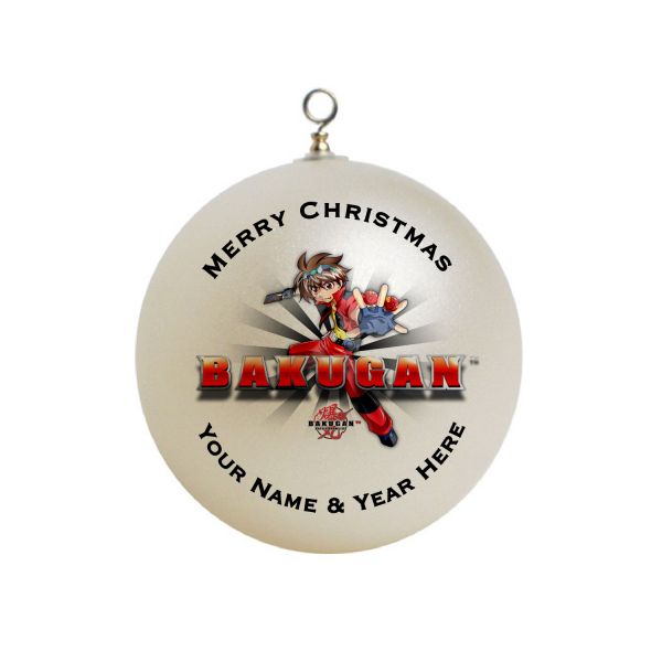 Personalized Bakugan Christmas Ornament Custom Gift #3