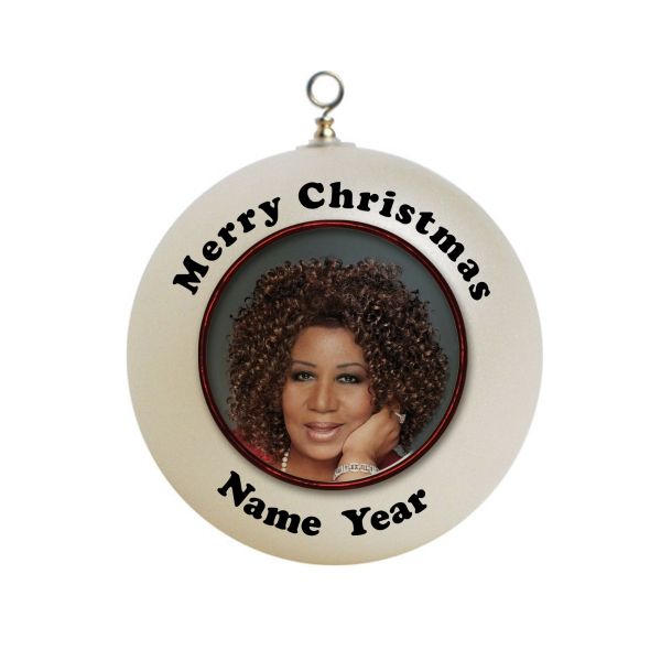 Personalized Aretha Franklin Ornament 1