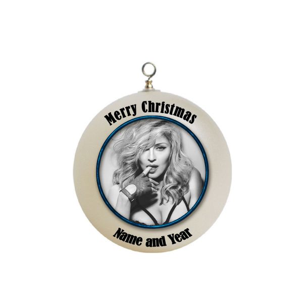 Personalized Madonna Ornament Custom Gift #1