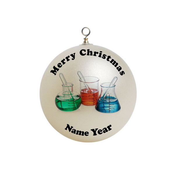 Personalized Laboratory Christmas Ornament Custom Gift #1