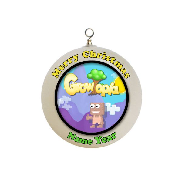 Personalized  Growtopia Christmas Ornament Custom Gift #1