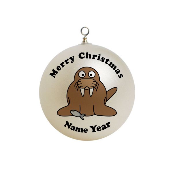 Personalized  walruses walrus Christmas Ornament Custom Gift #1