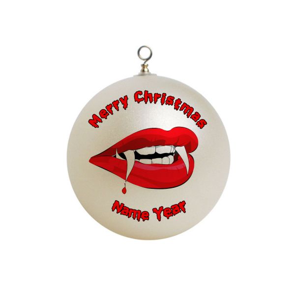 Personalized  vampire  Christmas Ornament Custom Gift #1