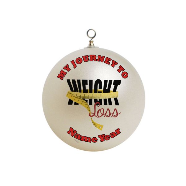 Personalized  Weight Loss Ornament  1