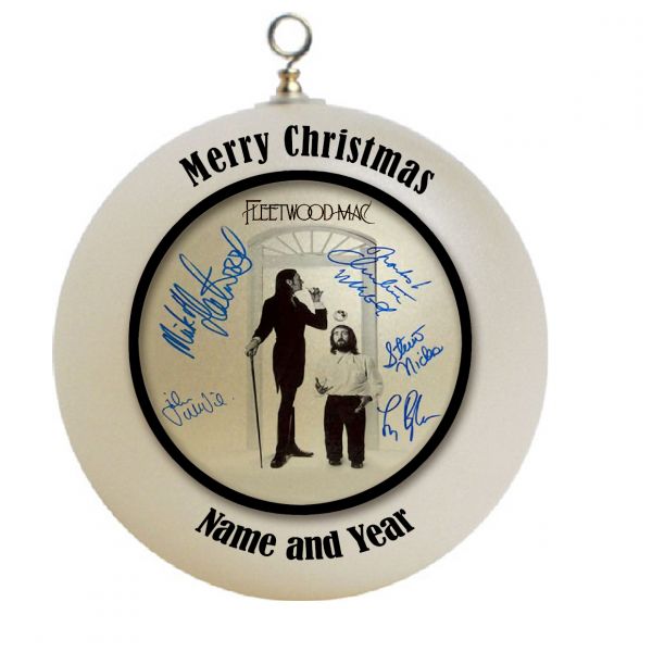 Personalized  Fleetwood Mac Christmas Ornament Custom Gift #4