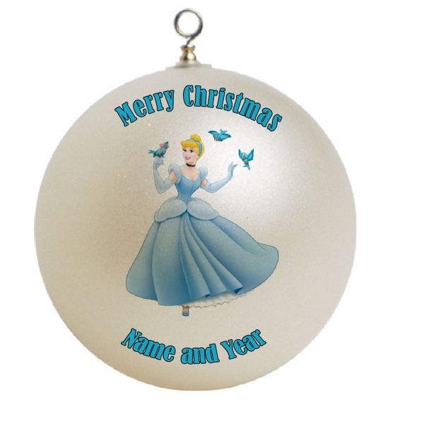 Personalized  Cinderella Christmas Ornament Custom Gift #1