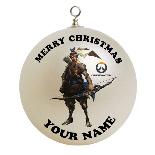 Personalized overwatch  Christmas Ornament Custom Gift #1