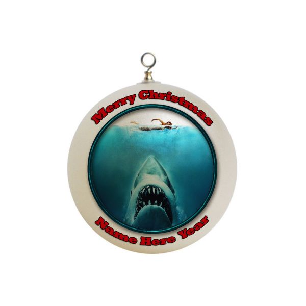 Personalized  Jaws Christmas Ornament Custom Gift #1