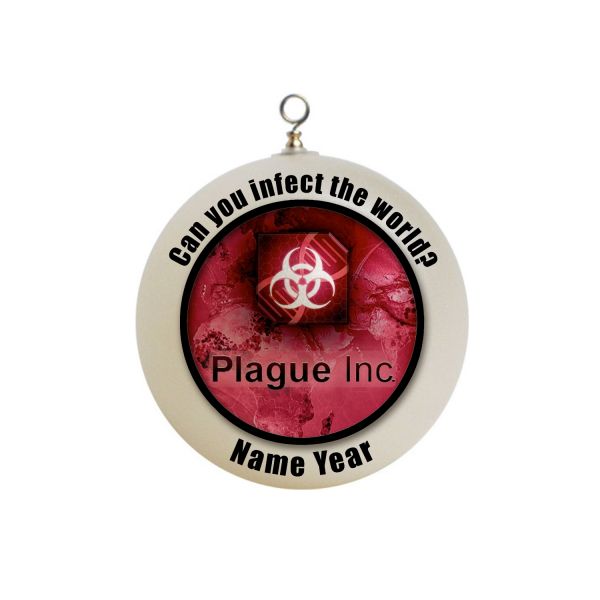 Personalized Plague Inc. Christmas Ornament Custom Gift #1