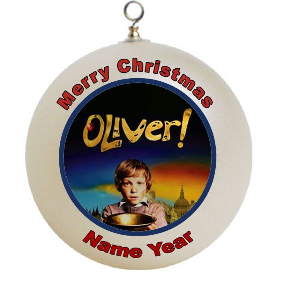 Personalized  Oliver Musical Christmas Ornament Custom Gift #1