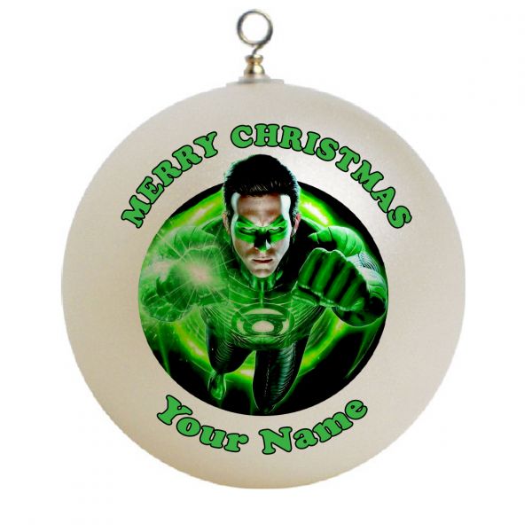 Personalized Green Lantern Movie Christmas Ornament Custom Gift #1