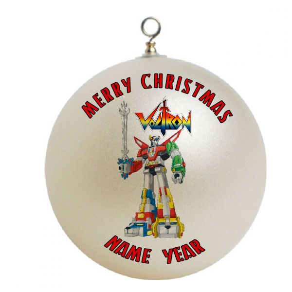 Personalized  Voltron Christmas Ornament  Custom Gift #1