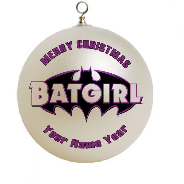Personalized Bat Girl, Ornament #1