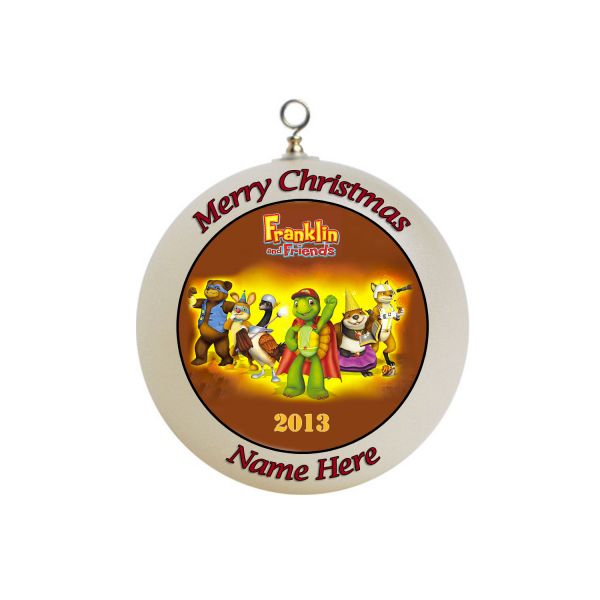Personalized Franklin and Friends Christmas Ornament Custom Gift #1