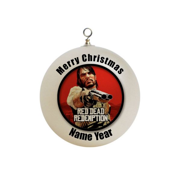 Personalized Red Dead Redemption Christmas Ornament # 1