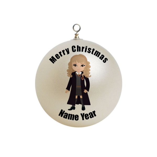 Personalized Hermione Granger Christmas Ornament # 1