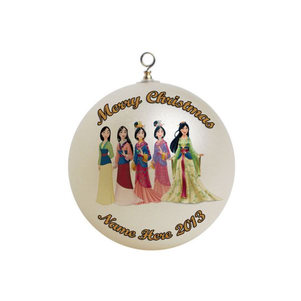 Personalized Disney Mulan Christmas Ornament Custom Gift #1