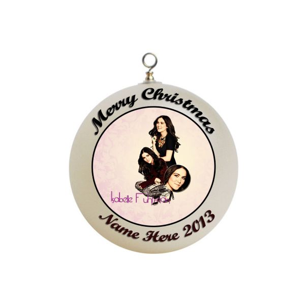 Personalized Isabelle Fuhrman Christmas Ornament Custom Gift #1