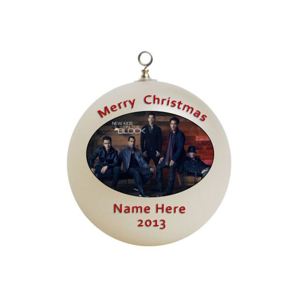 Personalized New Kids on the Block Christmas Ornament Custom Gift  #1