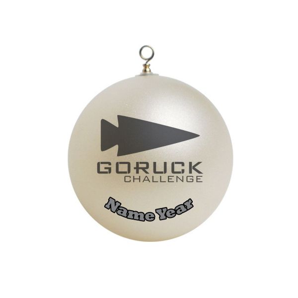 Personalized GORUCK Challenge  Christmas Ornament Custom #1