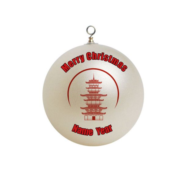 Personalized  Temple Chinese Ornament Christmas 1