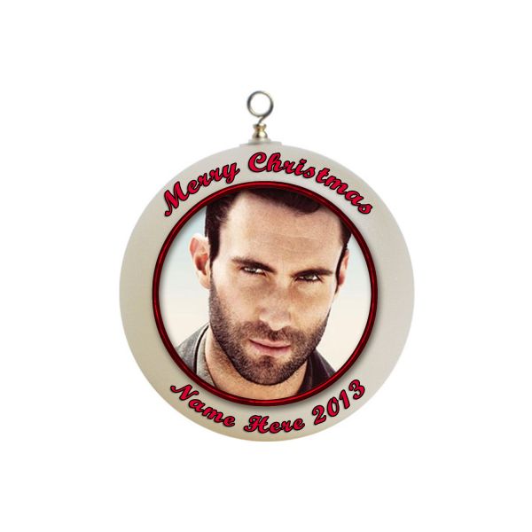 Personalized Adam Levine Christmas Ornament Custom Gift #1