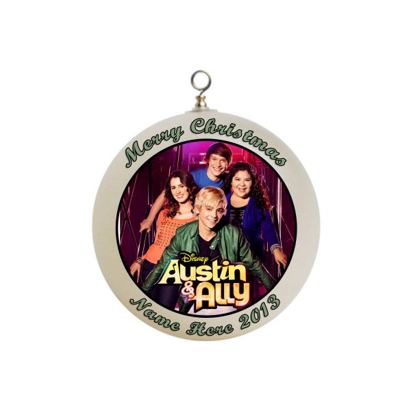 Personalized Austin & Ally Christmas Ornament Custom Gift #1