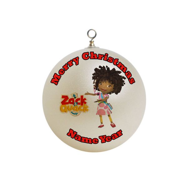 Personalized Zack and Quack Kira Christmas Ornament Custom Gift #1