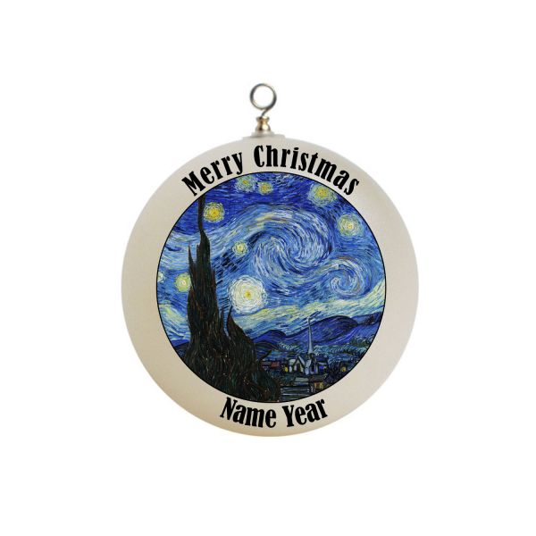 Personalized  Vincent van Gogh Christmas Ornament #1