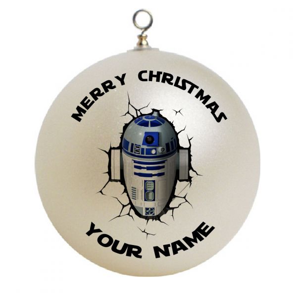 Personalized Star Wars R2D2 Christmas Ornament Custom Gift #20