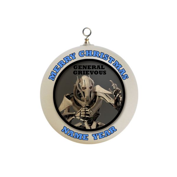 Personalized starwars General Grievous Christmas Ornament  #29