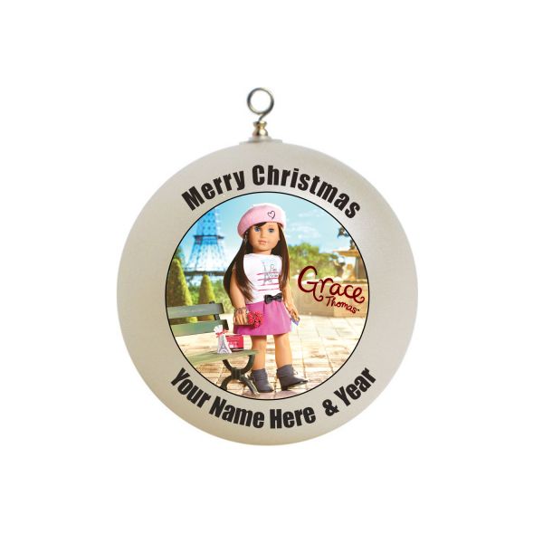 Personalized American Girl Christmas Ornament Grace Thomas #2