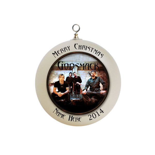 Personalized Godsmack Christmas Ornament #1