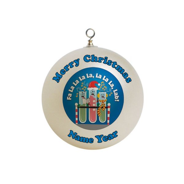 Personalized Laboratory Christmas Ornament Custom Gift #2