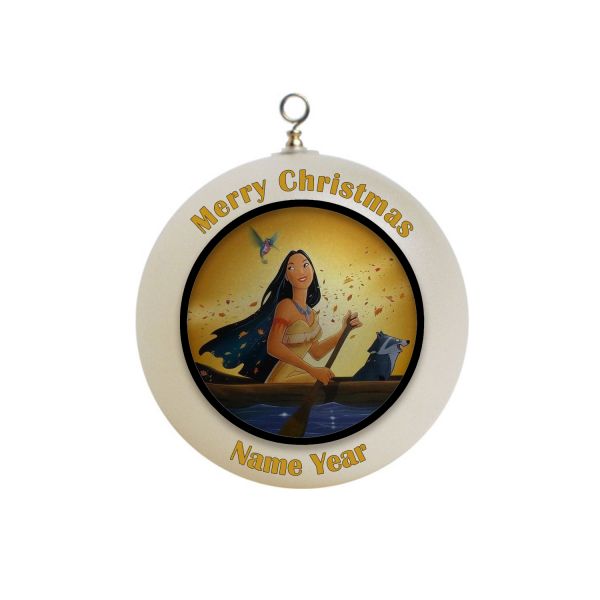 Personalized pocahontas Christmas Ornament #2