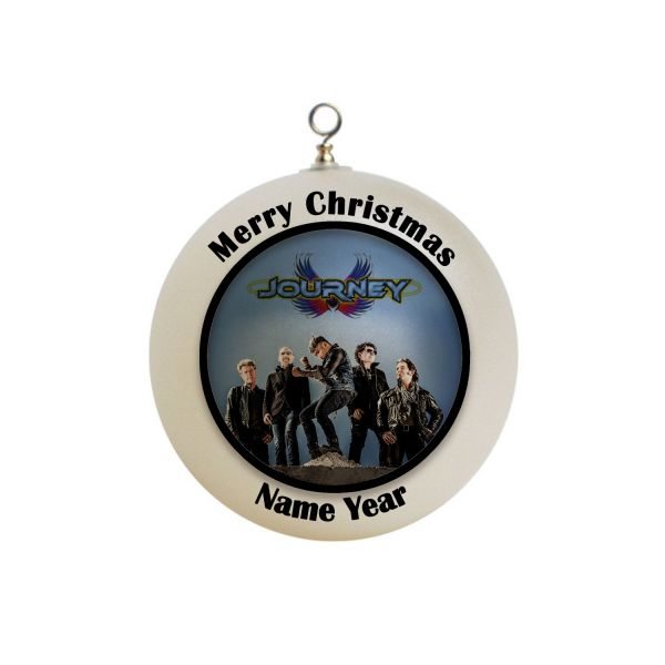Personalized journey Christmas Ornament #2